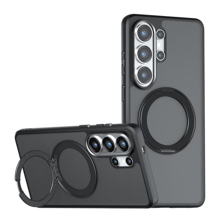 Custodia per telefono ibrida in PC e TPU con supporto magnetico Armor, For Galaxy S26 FE 5G, For Samsung Galaxy S26 Ultra 5G, For Samsung Galaxy A57 5G, For Galaxy S25 Ultra 5G