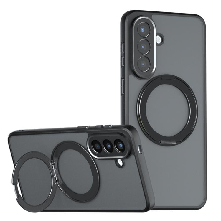 Custodia per telefono ibrida in PC e TPU con supporto magnetico Armor, For Galaxy S26 FE 5G, For Samsung Galaxy S26 Ultra 5G, For Samsung Galaxy A57 5G, For Galaxy S25 Ultra 5G