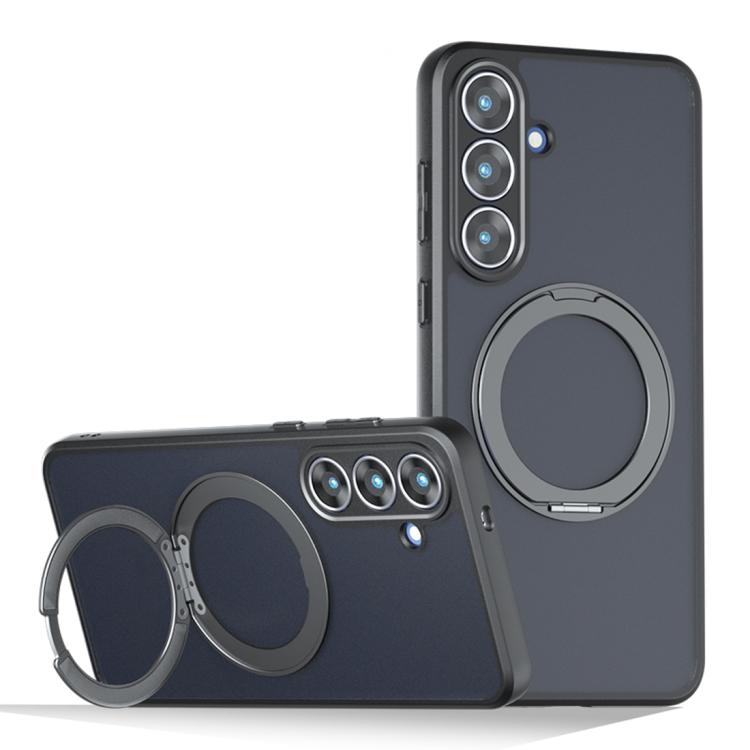 Custodia per telefono ibrida in PC e TPU con supporto magnetico Armor, For Galaxy S26 FE 5G, For Samsung Galaxy S26 Ultra 5G, For Samsung Galaxy A57 5G, For Galaxy S25 Ultra 5G