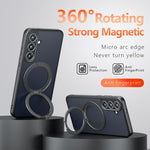 Custodia per telefono ibrida in PC e TPU con supporto magnetico Armor, For Galaxy S26 FE 5G, For Samsung Galaxy S26 Ultra 5G, For Samsung Galaxy A57 5G, For Galaxy S25 Ultra 5G
