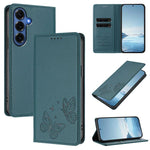 Robusta custodia per telefono in ecopelle con doppia protezione RFID a farfalla e magnete., For Galaxy S26 FE 5G, For Galaxy S26+ 5G