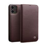 Custodia portafoglio in pelle per iPhone 12, 12 Pro, 12 Pro Max
