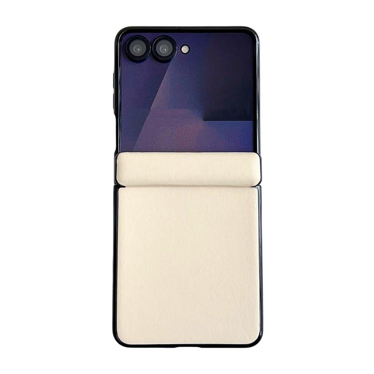 Custodia per telefono con asse magnetico integrato e texture effetto pelle, tinta unita., For Galaxy Z Fold8 5G, For Samsung Galaxy Z Flip7