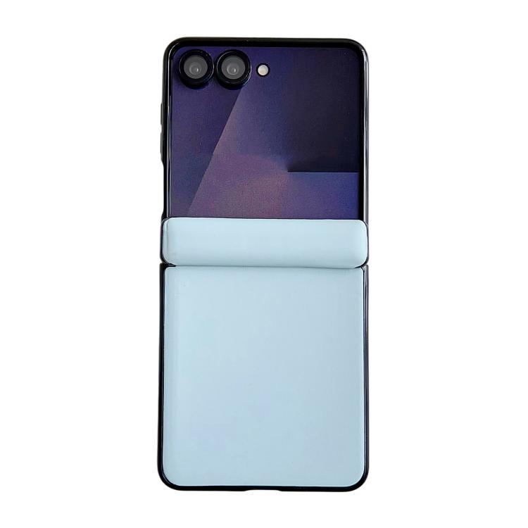 Custodia per telefono con asse magnetico integrato e texture effetto pelle, tinta unita., For Galaxy Z Fold8 5G, For Samsung Galaxy Z Flip7