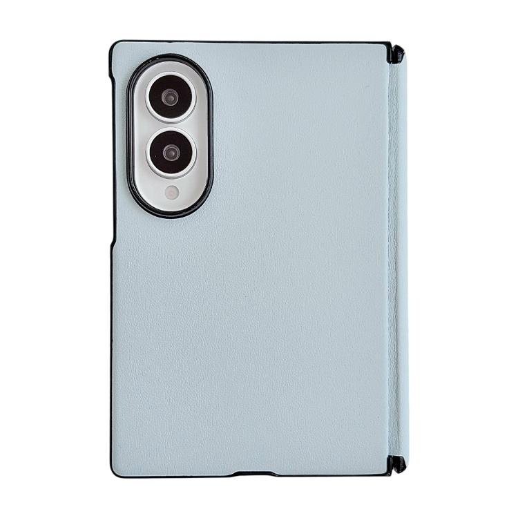 Custodia per telefono con asse magnetico integrato e texture effetto pelle, tinta unita., For Galaxy Z Fold8 5G, For Samsung Galaxy Z Flip7