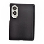 Custodia per telefono con asse magnetico integrato e texture effetto pelle, tinta unita., For Galaxy Z Fold8 5G, For Samsung Galaxy Z Flip7