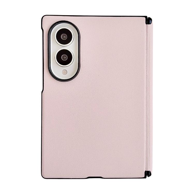 Custodia per telefono con asse magnetico integrato e texture effetto pelle, tinta unita., For Galaxy Z Fold8 5G, For Samsung Galaxy Z Flip7