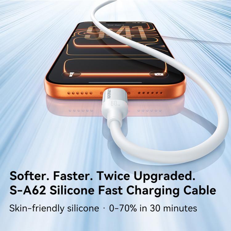 Cavo dati JOYROOM S-A62 Lively Series da USB-A a 8 pin per ricarica rapida, lunghezza: 1,2 m, USB-A to 8 Pin