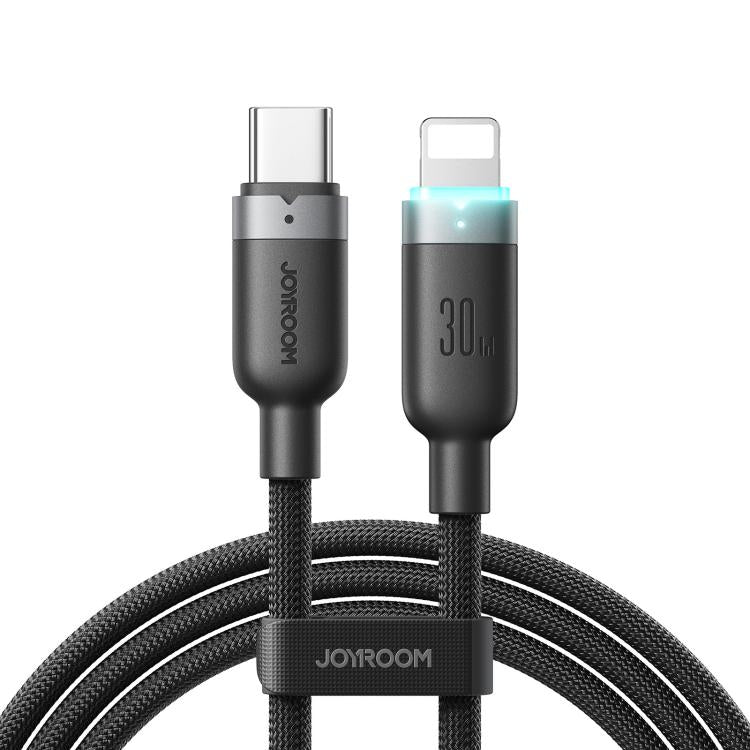 Cavo dati JOYROOM S-A63 StarWay Series da 1,2 m, 30 W, da Type-C a 8 pin, con spegnimento automatico e ricarica rapida., Type-C to 8 Pin