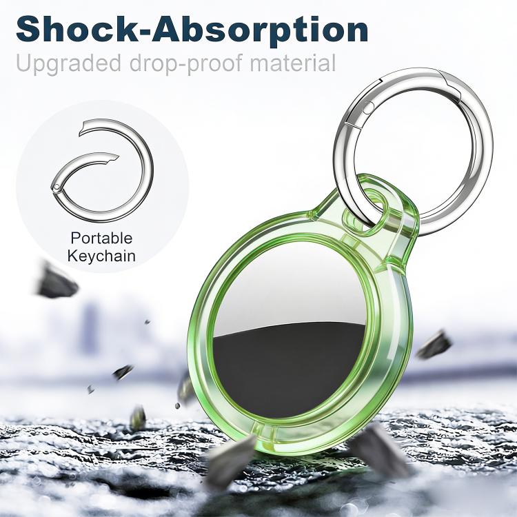 Custodia protettiva rigida traslucida per PC XDcase con portachiavi., 1PC (Transparent Black), 1PC (Transparent), 1PC (Transparent Red), 1PC (Transparent Blue), 1PC (Transparent Pink), 1PC (Transparent Green)