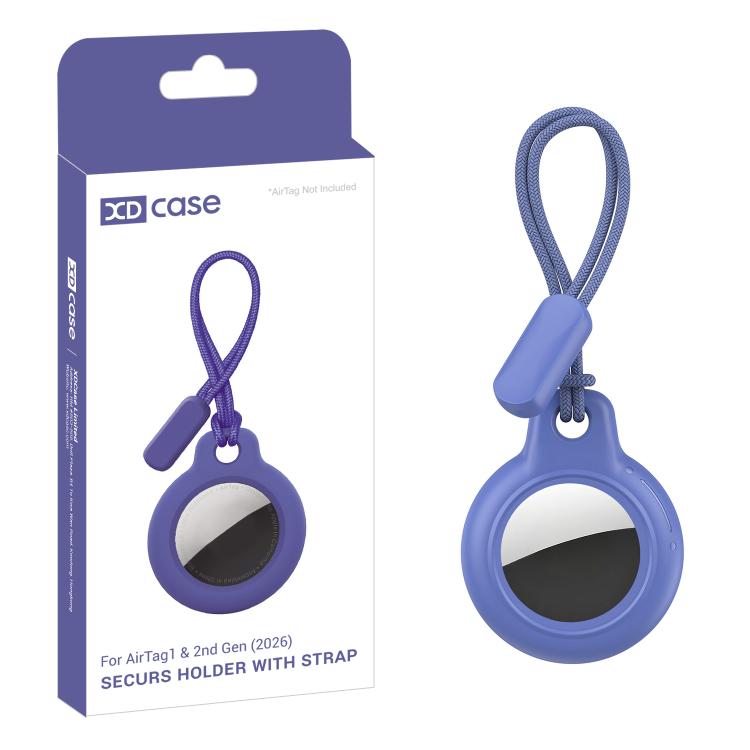 Custodia protettiva rigida in policarbonato XDcase a tinta unita con cinturino., 1PC (Black), 1PC (White), 1PC (Rose Red), 1PC (Blue)