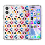 Custodia magnetica per telefono con motivo a cuori rossi e cristalli scintillanti, For iPhone 17, For iPhone Air, For iPhone 16 Pro Max, For iPhone 16 Pro
