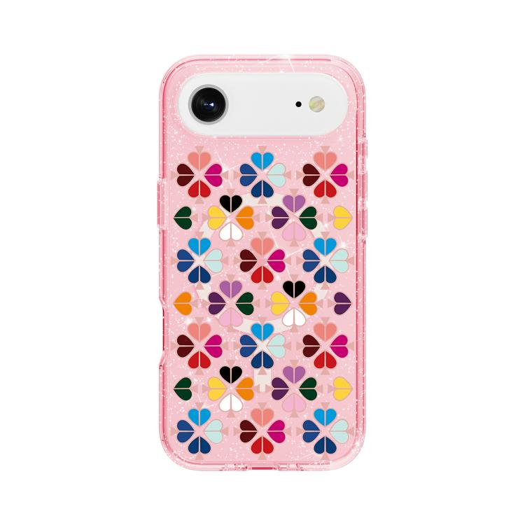 Custodia magnetica per telefono con motivo a cuori rossi e cristalli scintillanti, For iPhone 17, For iPhone Air, For iPhone 16 Pro Max, For iPhone 16 Pro
