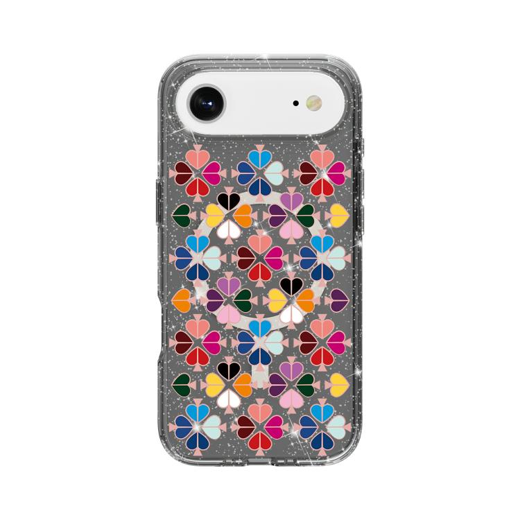 Custodia magnetica per telefono con motivo a cuori rossi e cristalli scintillanti, For iPhone 17, For iPhone Air, For iPhone 16 Pro Max, For iPhone 16 Pro