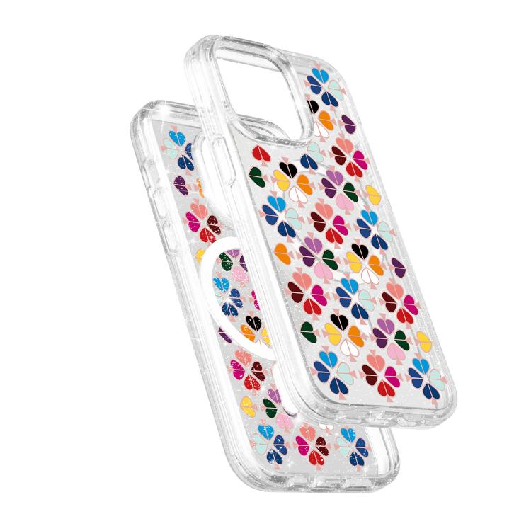Custodia magnetica per telefono con motivo a cuori rossi e cristalli scintillanti, For iPhone 14 Pro, For iPhone 14 Pro Max, For iPhone 13 Pro Max, For iPhone 13 Pro