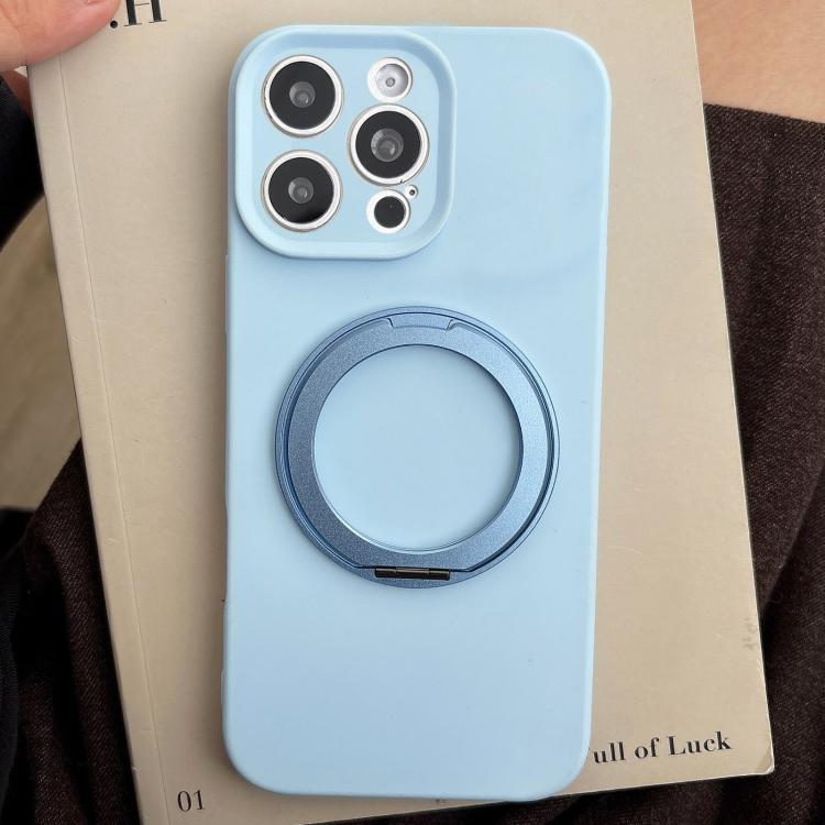 Custodia per telefono in silicone con foro sottile e supporto magnetico antistress., For iPhone 14 Pro, For iPhone 14 Pro Max, For iPhone 13 Pro Max