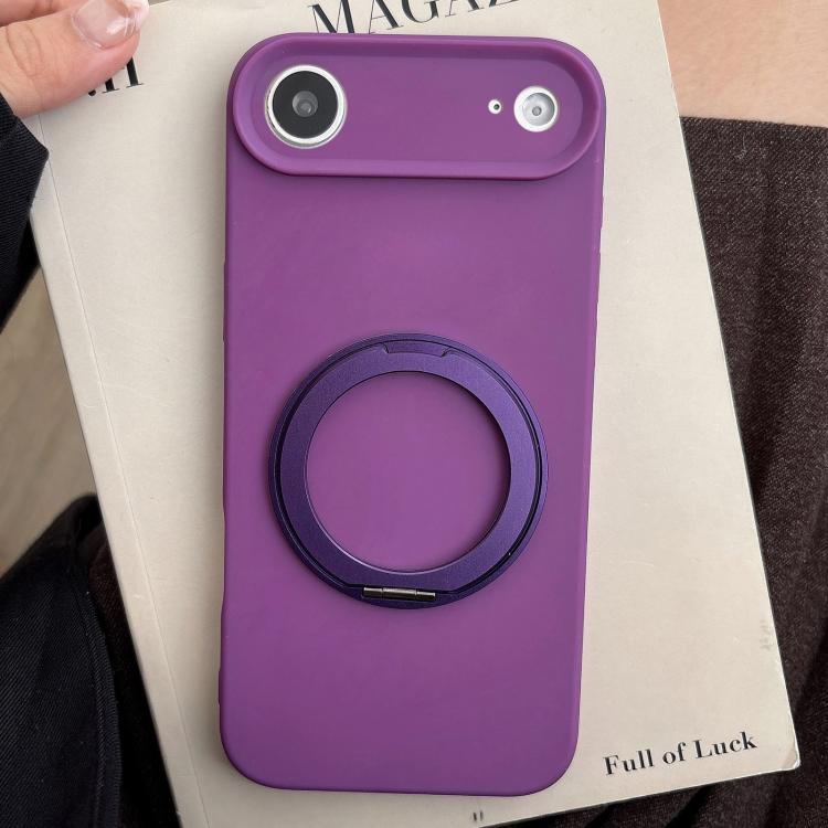 Custodia per telefono in silicone con foro sottile e supporto magnetico antistress., For iPhone Air, For iPhone 16 Pro Max, For iPhone 16 Pro