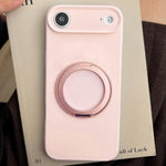 Custodia per telefono in silicone con foro sottile e supporto magnetico antistress., For iPhone Air, For iPhone 16 Pro Max, For iPhone 16 Pro
