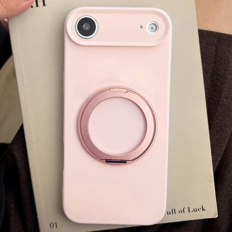Custodia per telefono in silicone con foro sottile e supporto magnetico antistress., For iPhone Air, For iPhone 16 Pro Max, For iPhone 16 Pro