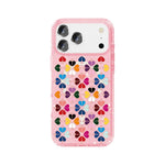 Custodia magnetica per telefono con motivo a cuori rossi e cristalli scintillanti, For iPhone 18 Pro / 17 Pro, For iPhone 18 Pro Max / 17 Pro Max