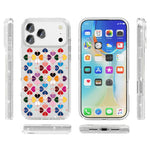 Custodia magnetica per telefono con motivo a cuori rossi e cristalli scintillanti, For iPhone 18 Pro / 17 Pro, For iPhone 18 Pro Max / 17 Pro Max