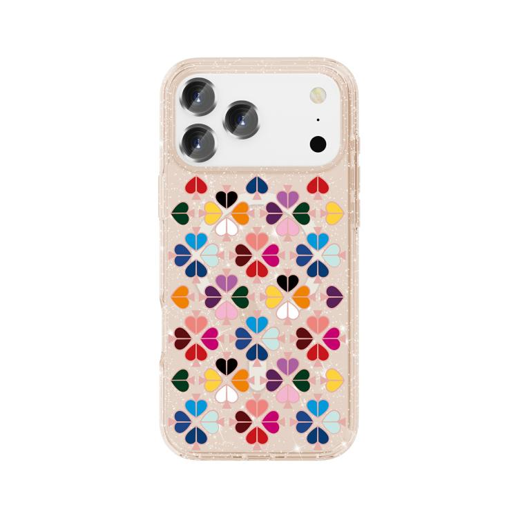 Custodia magnetica per telefono con motivo a cuori rossi e cristalli scintillanti, For iPhone 18 Pro / 17 Pro, For iPhone 18 Pro Max / 17 Pro Max