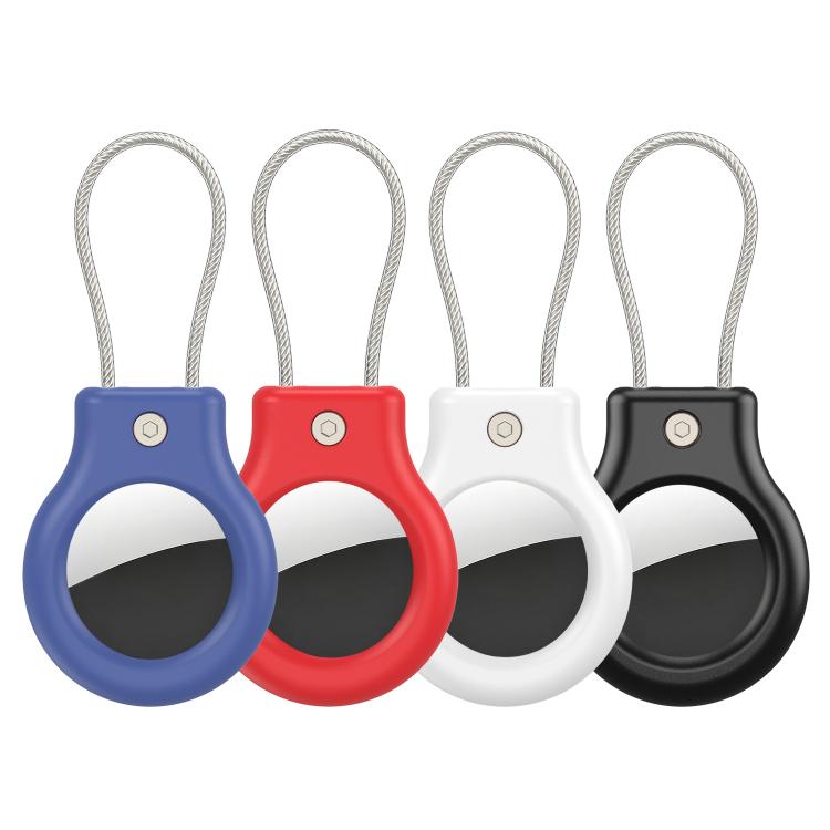 XDcase - Set di 4 custodie protettive cave in PC con chiusura di sicurezza e cinturino in metallo, 4PCS