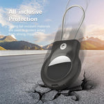 XDcase - Set di 4 custodie protettive cave in PC con chiusura di sicurezza e cinturino in metallo, 4PCS