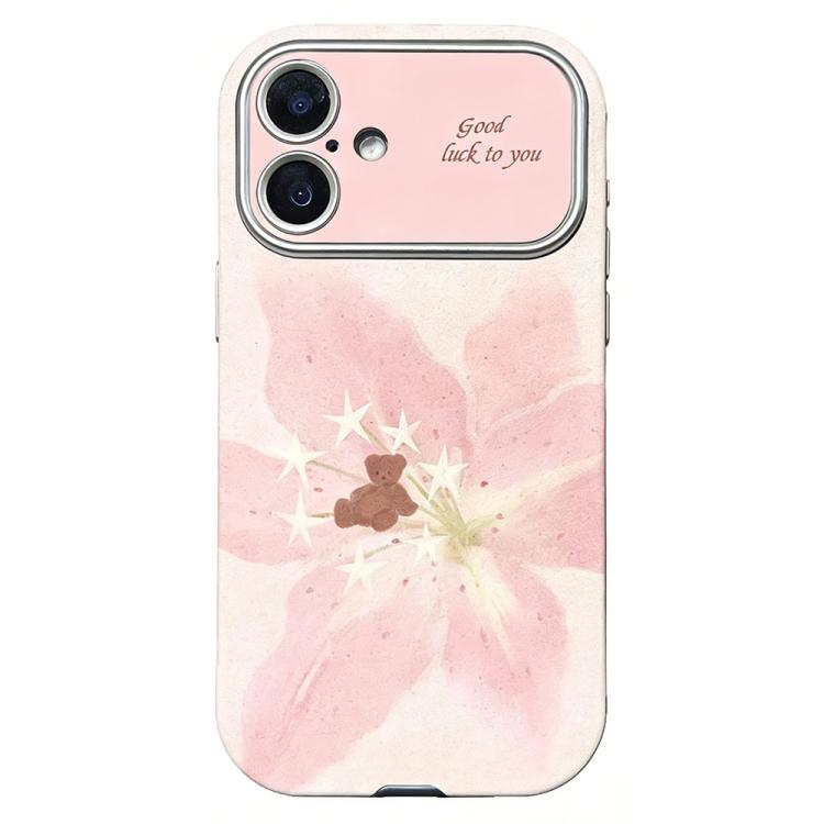 Custodia per telefono in silicone con bordi arrotondati e ampia finestra, For iPhone 16 Pro Max, For iPhone 16 Pro, For iPhone 16 Plus, For iPhone 16
