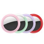 XDcase 4 pezzi Custodia protettiva impermeabile in silicone con spilla, 4PCS (Black White Blue Green), 4PCS (Red Pink Purple Transparent)