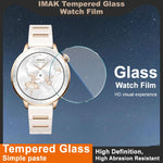 Pellicola protettiva in vetro temperato per orologi IMAK, For OPPO Watch X3 Mini High Gloss Gold, For OPPO Watch X3