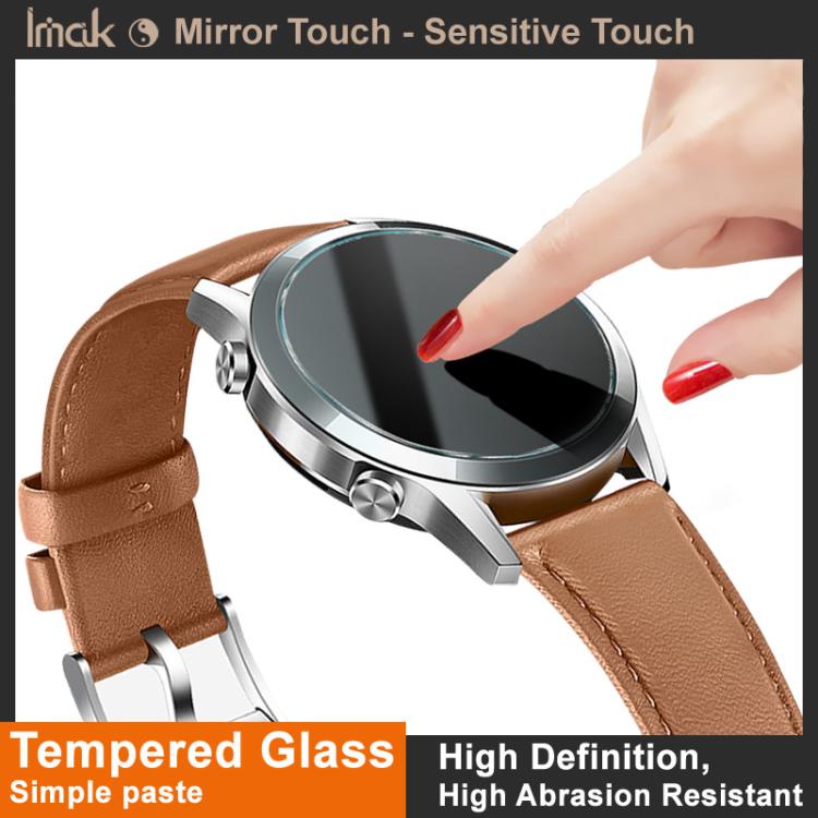 Pellicola protettiva in vetro temperato per orologi IMAK, For OPPO Watch X3 Mini High Gloss Gold, For OPPO Watch X3