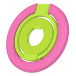 Design a colori a contrasto, anello girevole a 360 gradi multifunzionale, supporto magnetico per telefono