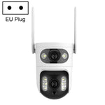 Telecamera di sorveglianza WiFi intelligente V380 HD da 2 MP con collegamento a sfera e pistola, EU Plug, US Plug