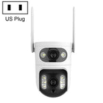Telecamera di sorveglianza WiFi intelligente V380 HD da 2 MP con collegamento a sfera e pistola, EU Plug, US Plug