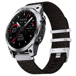 Connettore per orologio a sgancio rapido, cinturino per orologio in nylon a righe, For Garmin 22mm