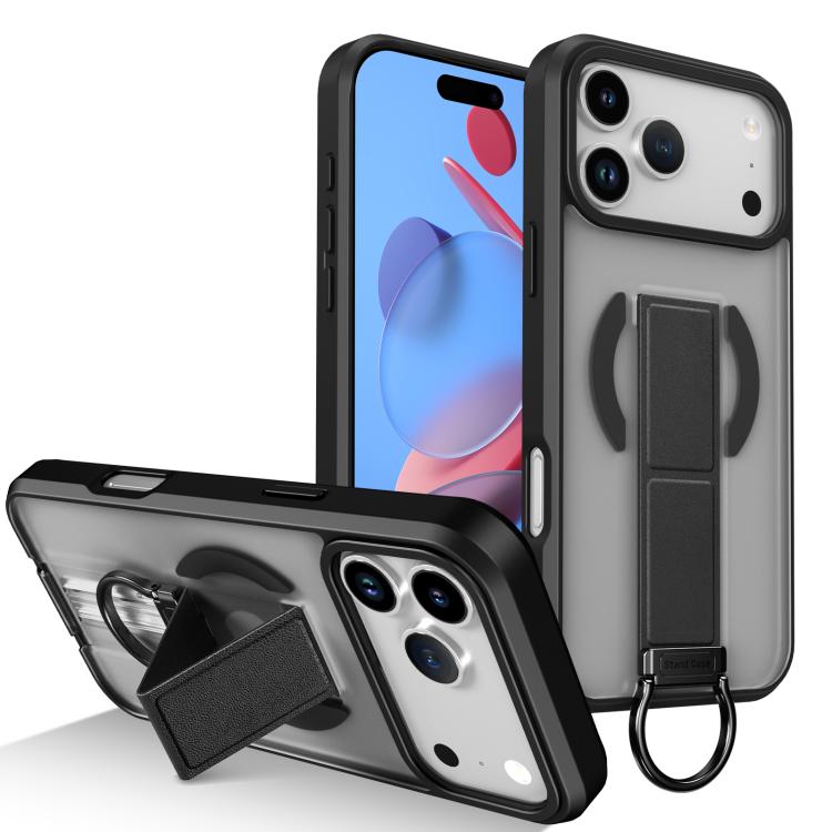 Custodia per telefono antiurto con anello a D, delicata sulla pelle e con supporto magnetico., For iPhone 17e / 16e, For iPhone 17 Pro Max, For iPhone 17 Pro, For iPhone 17