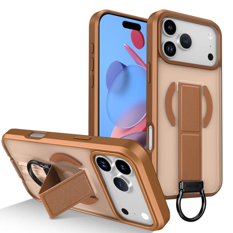 Custodia per telefono antiurto con anello a D, delicata sulla pelle e con supporto magnetico., For iPhone 17e / 16e, For iPhone 17 Pro Max, For iPhone 17 Pro, For iPhone 17