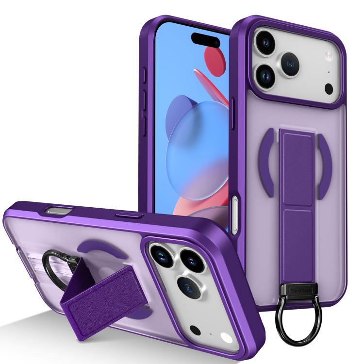 Custodia per telefono antiurto con anello a D, delicata sulla pelle e con supporto magnetico., For iPhone 17e / 16e, For iPhone 17 Pro Max, For iPhone 17 Pro, For iPhone 17