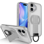 Custodia per telefono antiurto con anello a D, delicata sulla pelle e con supporto magnetico., For iPhone 17e / 16e, For iPhone 17 Pro Max, For iPhone 17 Pro, For iPhone 17