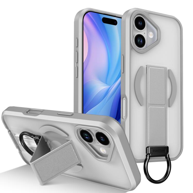 Custodia per telefono antiurto con anello a D, delicata sulla pelle e con supporto magnetico., For iPhone 17e / 16e, For iPhone 17 Pro Max, For iPhone 17 Pro, For iPhone 17