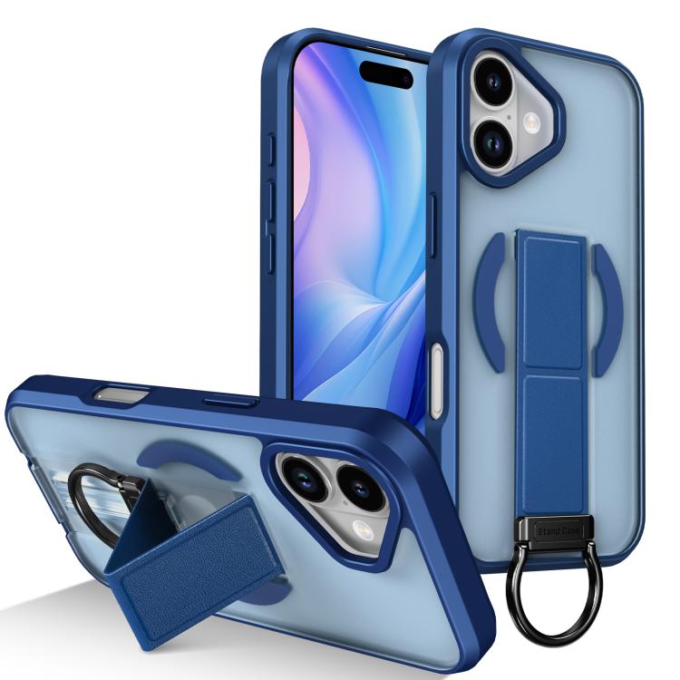 Custodia per telefono antiurto con anello a D, delicata sulla pelle e con supporto magnetico., For iPhone 17e / 16e, For iPhone 17 Pro Max, For iPhone 17 Pro, For iPhone 17