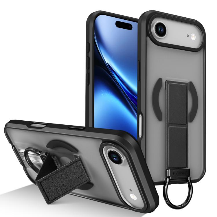 Custodia per telefono antiurto con anello a D, delicata sulla pelle e con supporto magnetico., For iPhone Air, For iPhone 16 Pro Max, For iPhone 16 Pro, For iPhone 16 Plus