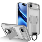 Custodia per telefono antiurto con anello a D, delicata sulla pelle e con supporto magnetico., For iPhone Air, For iPhone 16 Pro Max, For iPhone 16 Pro, For iPhone 16 Plus