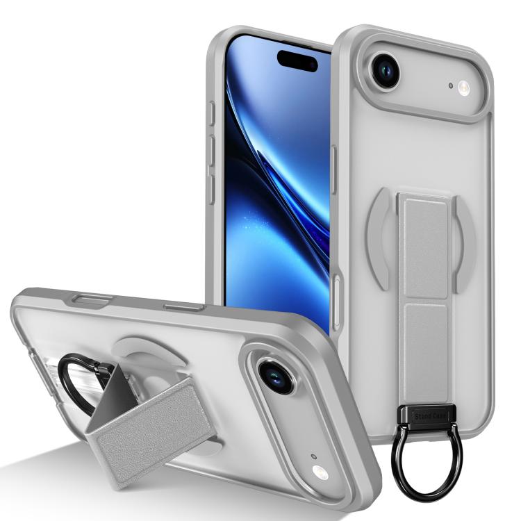 Custodia per telefono antiurto con anello a D, delicata sulla pelle e con supporto magnetico., For iPhone Air, For iPhone 16 Pro Max, For iPhone 16 Pro, For iPhone 16 Plus