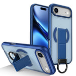 Custodia per telefono antiurto con anello a D, delicata sulla pelle e con supporto magnetico., For iPhone Air, For iPhone 16 Pro Max, For iPhone 16 Pro, For iPhone 16 Plus