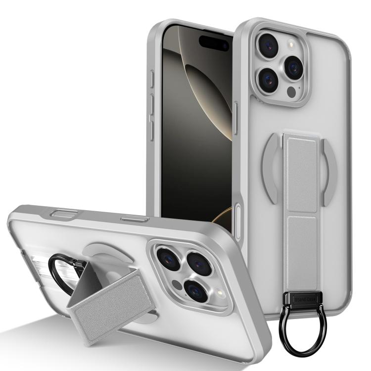 Custodia per telefono antiurto con anello a D, delicata sulla pelle e con supporto magnetico., For iPhone Air, For iPhone 16 Pro Max, For iPhone 16 Pro, For iPhone 16 Plus