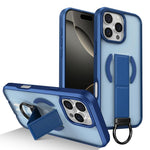 Custodia per telefono antiurto con anello a D, delicata sulla pelle e con supporto magnetico., For iPhone Air, For iPhone 16 Pro Max, For iPhone 16 Pro, For iPhone 16 Plus