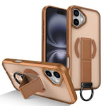 Custodia per telefono antiurto con anello a D, delicata sulla pelle e con supporto magnetico., For iPhone Air, For iPhone 16 Pro Max, For iPhone 16 Pro, For iPhone 16 Plus