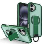 Custodia per telefono antiurto con anello a D, delicata sulla pelle e con supporto magnetico., For iPhone Air, For iPhone 16 Pro Max, For iPhone 16 Pro, For iPhone 16 Plus